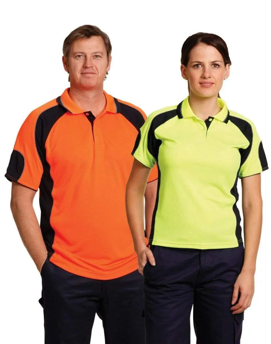 High-vis Polo - Unisex SW61 Metro Workwear.